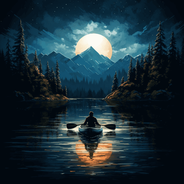 The Art Of Night Kayaking