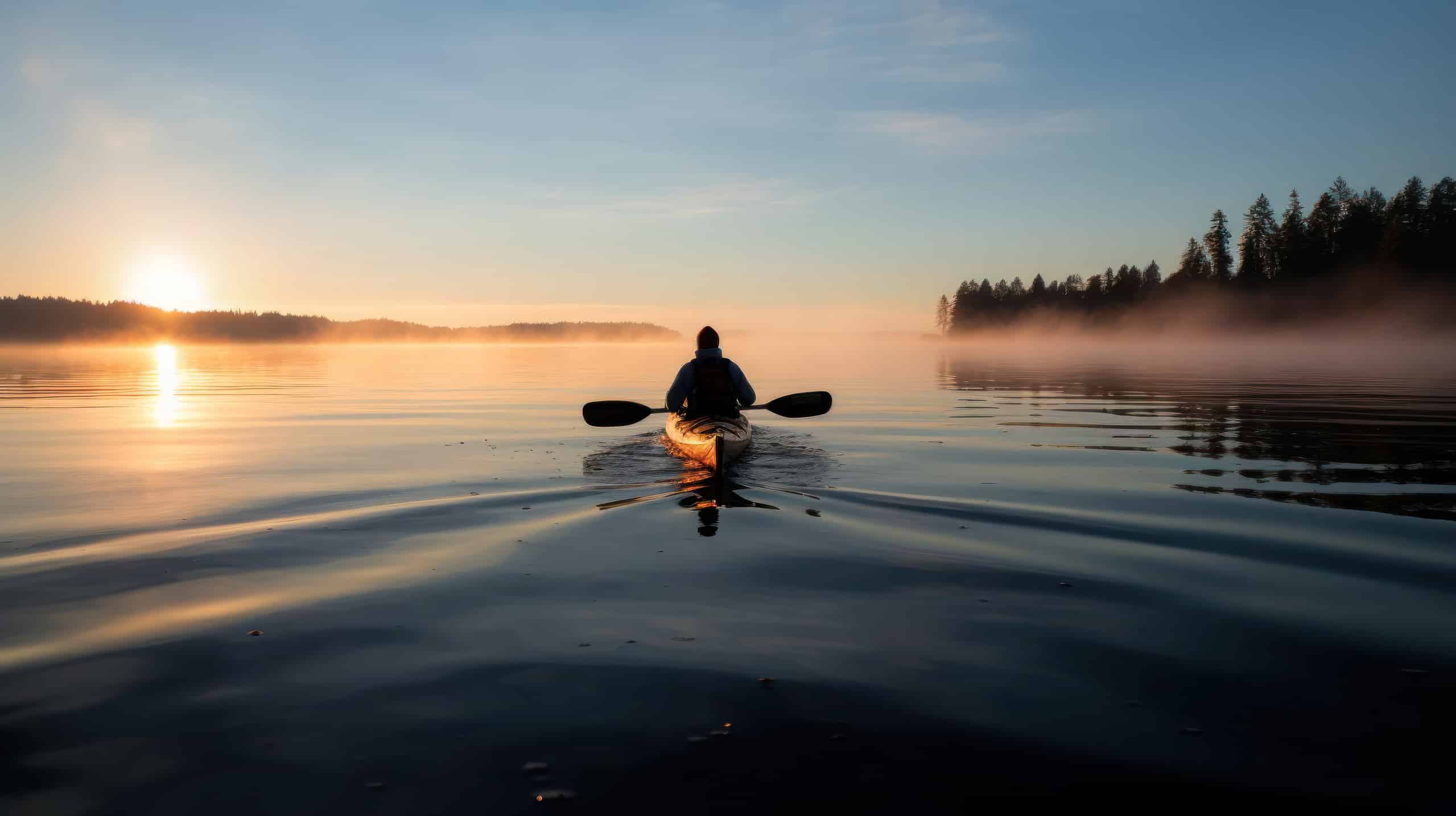kayaking on vancouver island